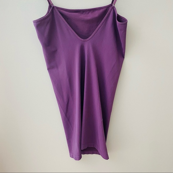 Free People Long Camisole Purple Sz M/L - Picture 7 of 7